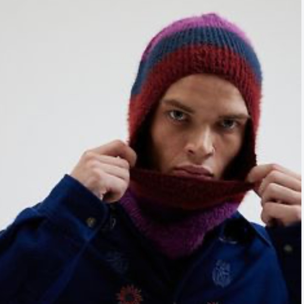 NWOT Urban Outfitters Stripe Pattern Balaclava